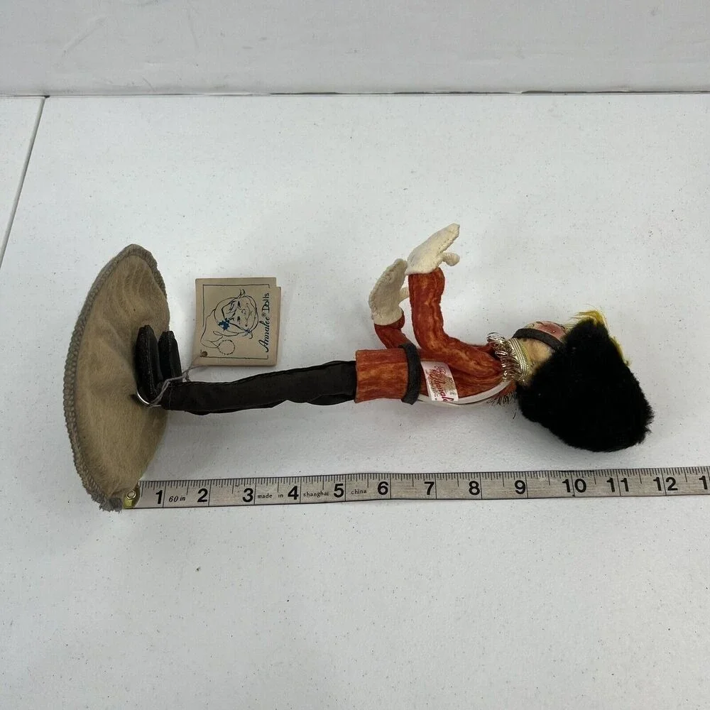 Vtg 1987 Annalee Toy Doll 11" Queen's Guard Marching British Soldier USA 7560 - Picture 15 of 16